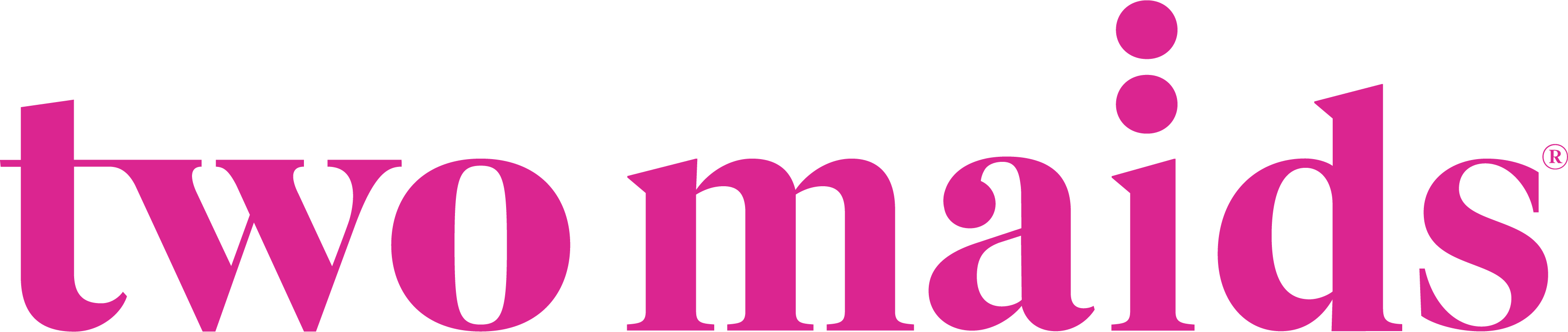 Pink Two Maids logo
